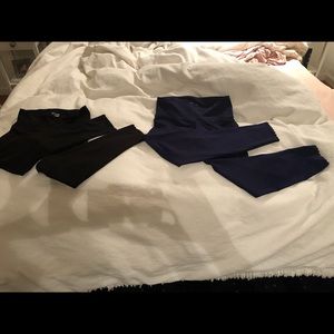 Old navy high rise scalloped leggins
